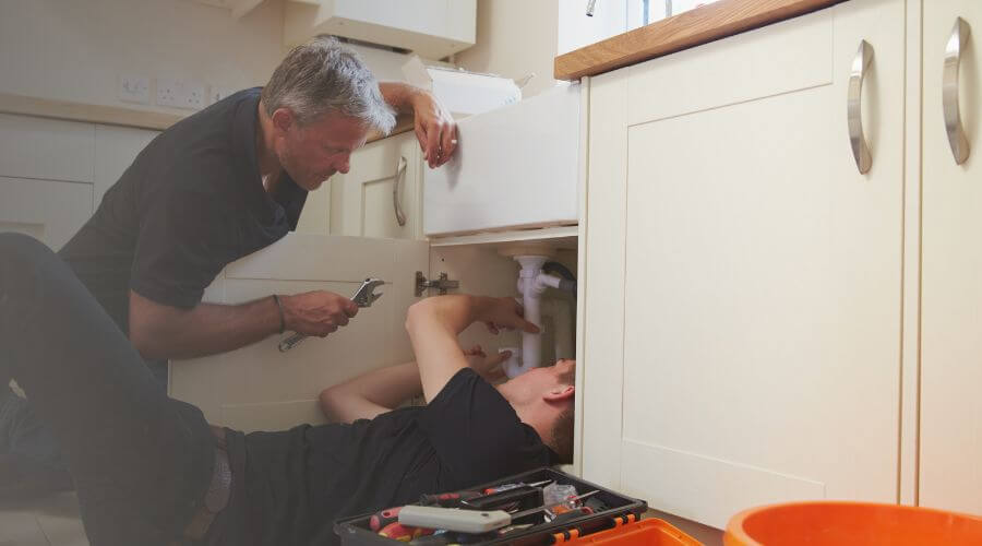 Professional burst pipe repair services in South Heart, ND